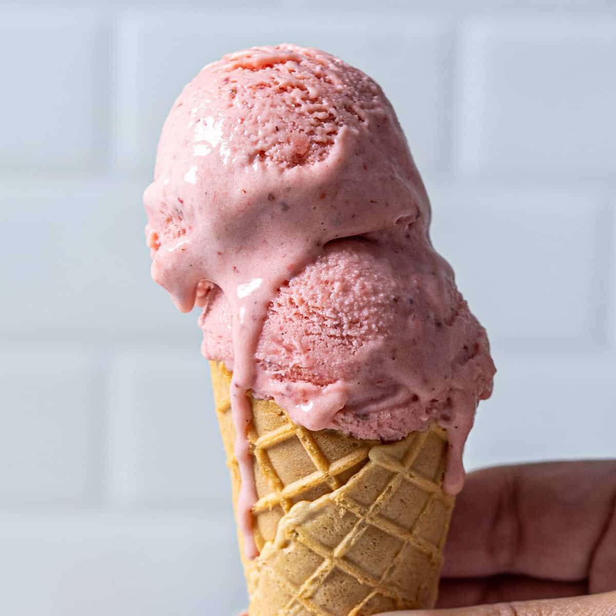 strawberry ice cream